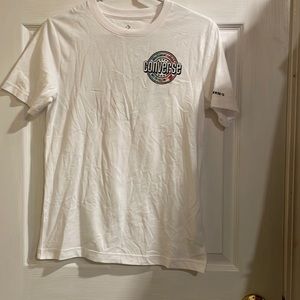 White converse shirt